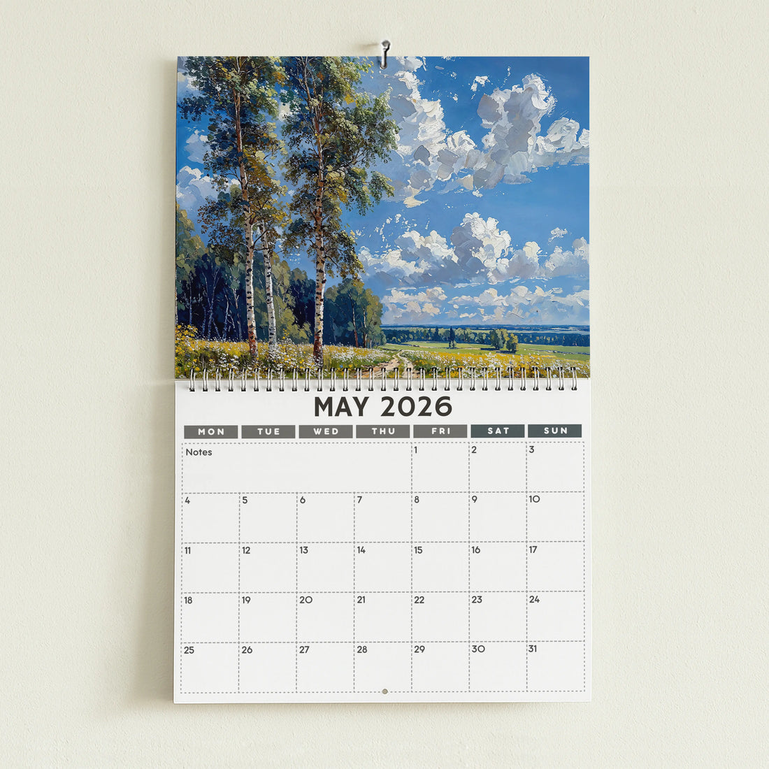 Rythm of Life (2026) - Art Academi - Calendar