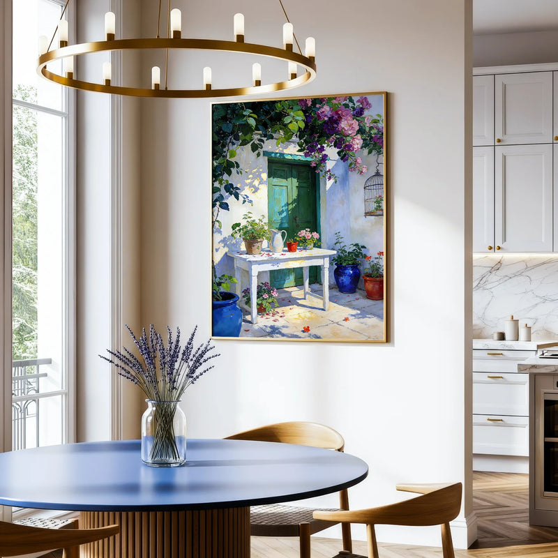 Artwork in Quiet Interior