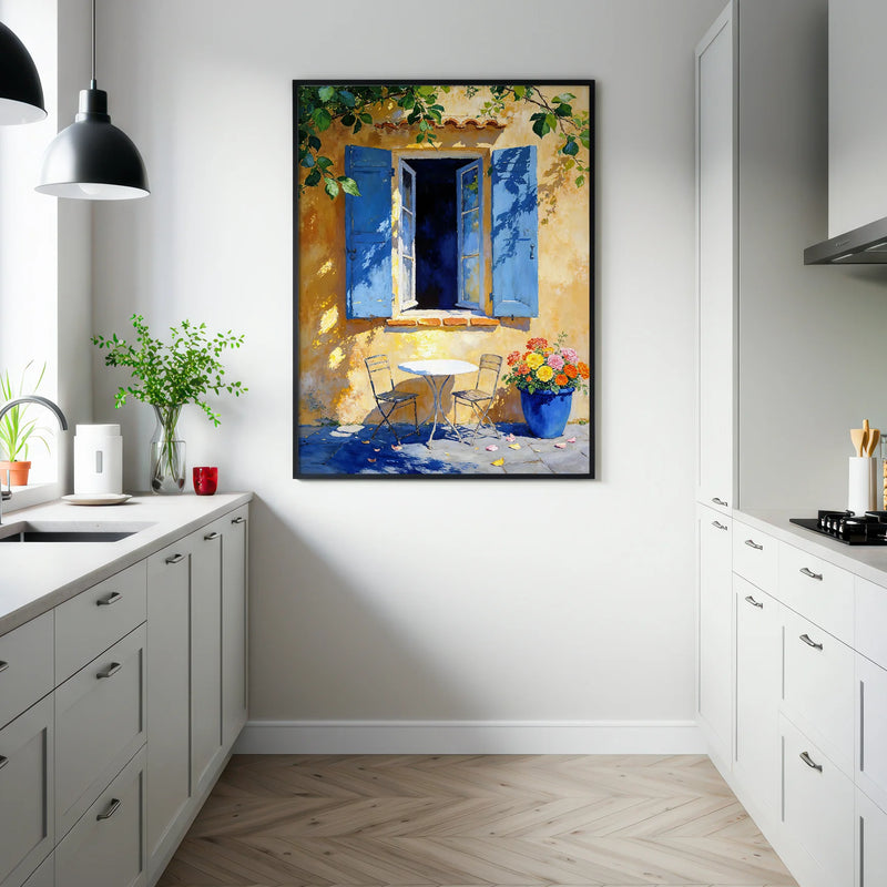 Artwork in Quiet Interior