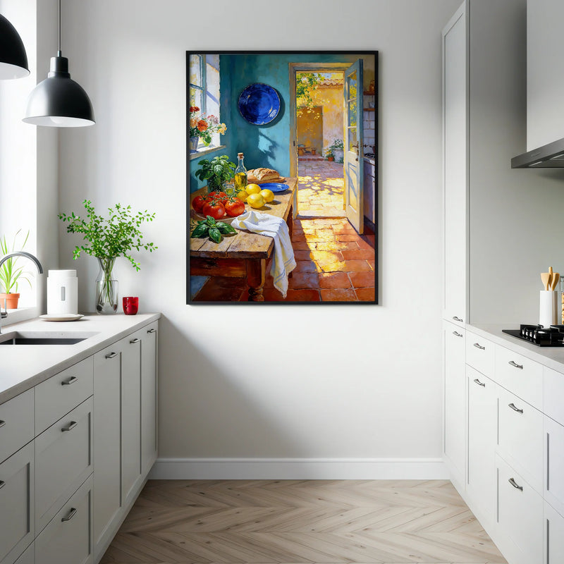 Artwork in Quiet Interior