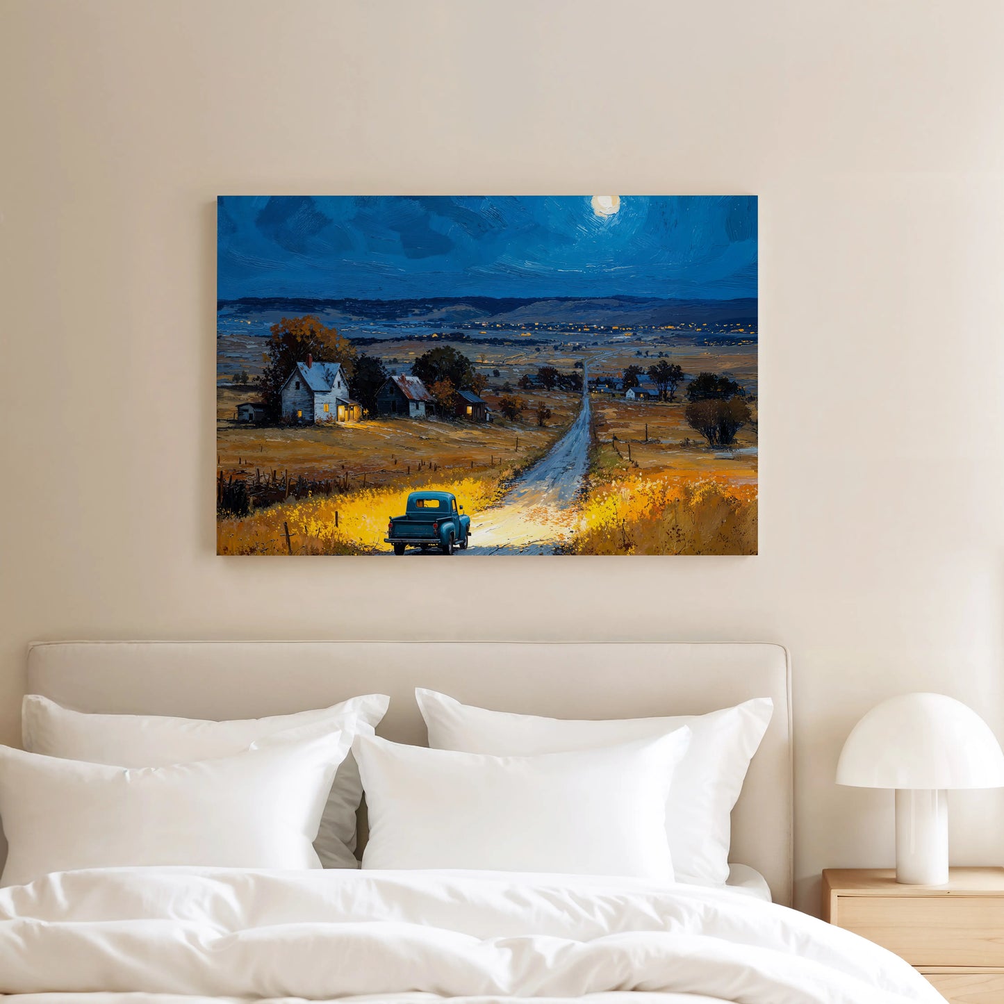 Nebraska’s Moonlight - Art Academi - Canvas