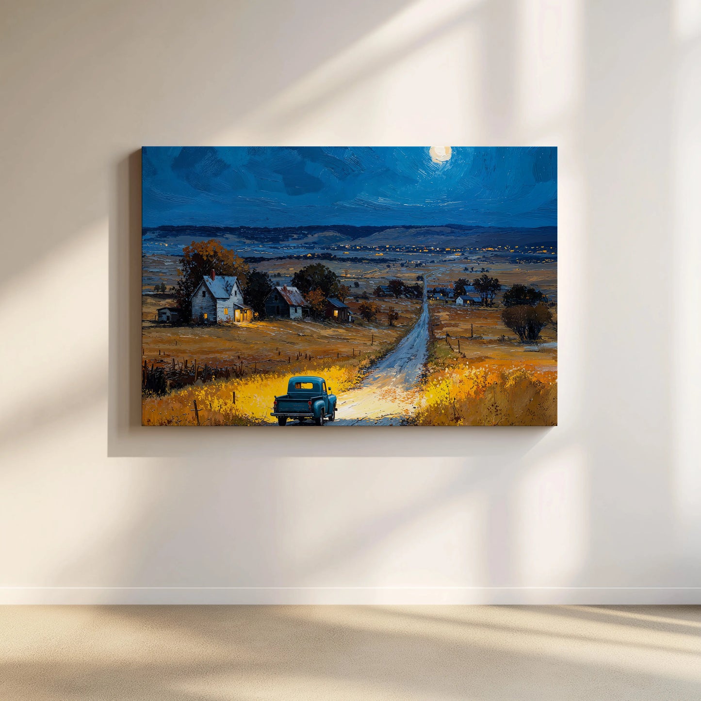 Nebraska’s Moonlight - Art Academi - Canvas