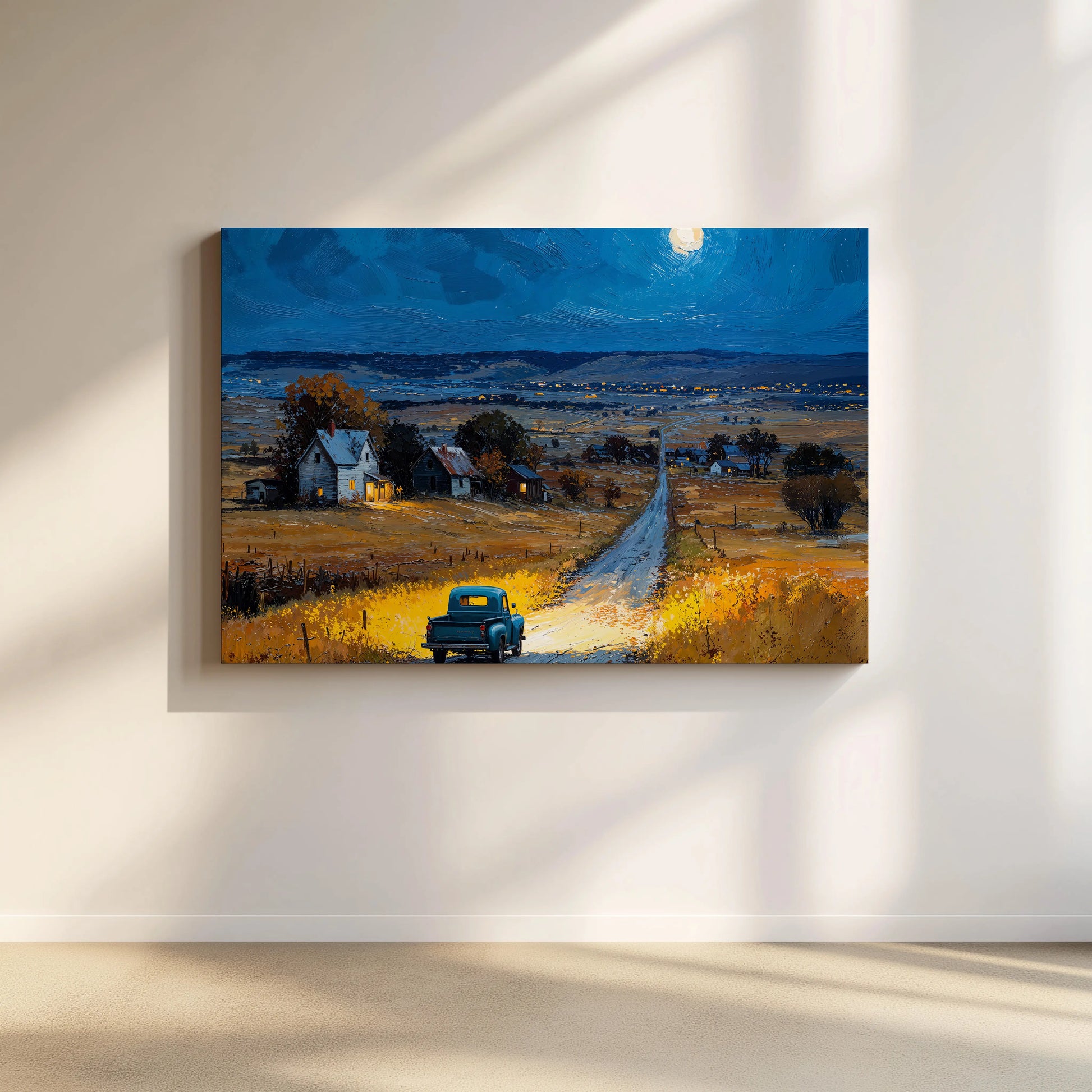 Nebraska’s Moonlight - Art Academi - Canvas
