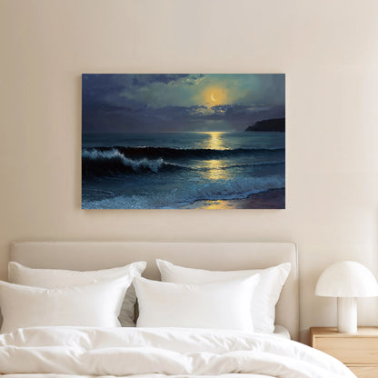 Crescent Moon - Art Academi - Canvas