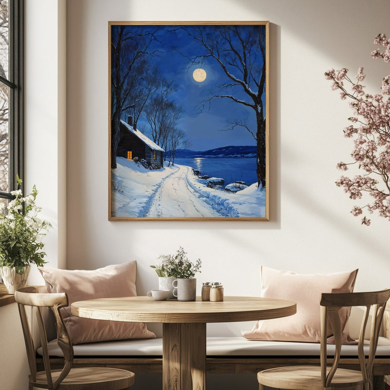 Artwork in Quiet Interior