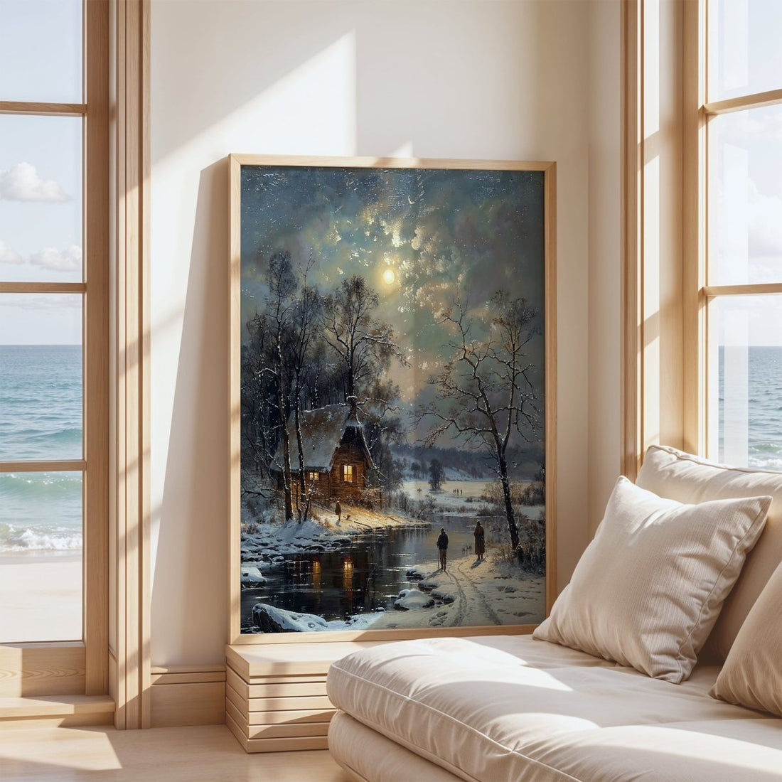 Valley of Winter Moon* - Art Academi - Poster