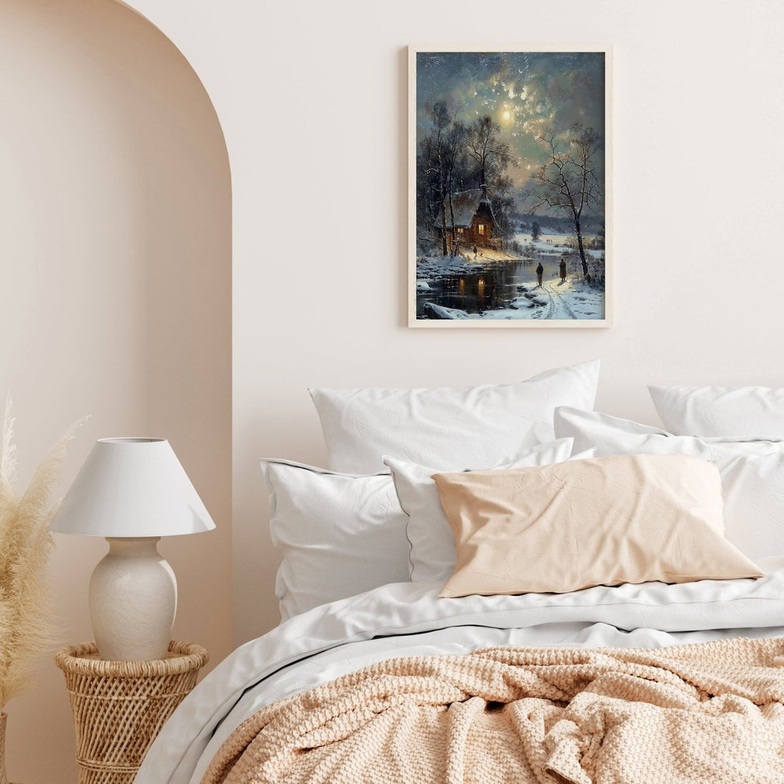 Valley of Winter Moon* - Art Academi - Poster