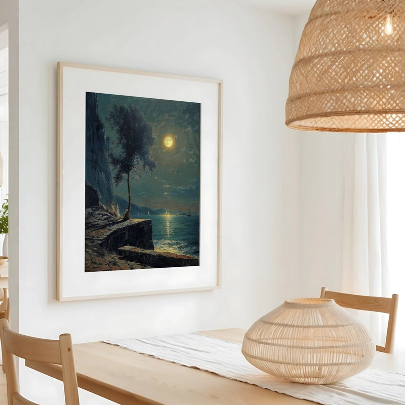 Artwork in Reflective Corner