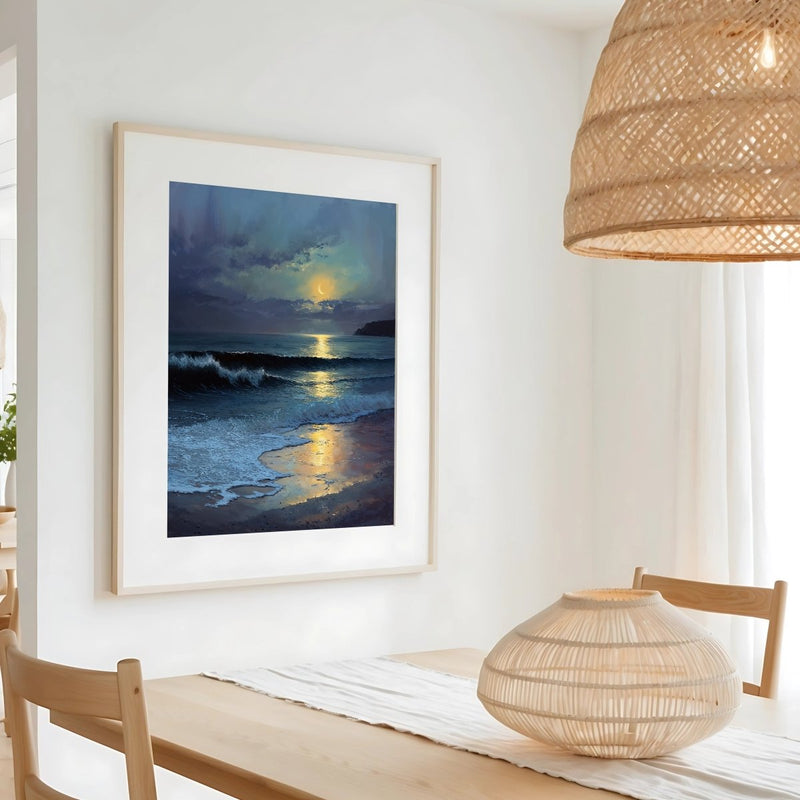 Artwork in Reflective Corner
