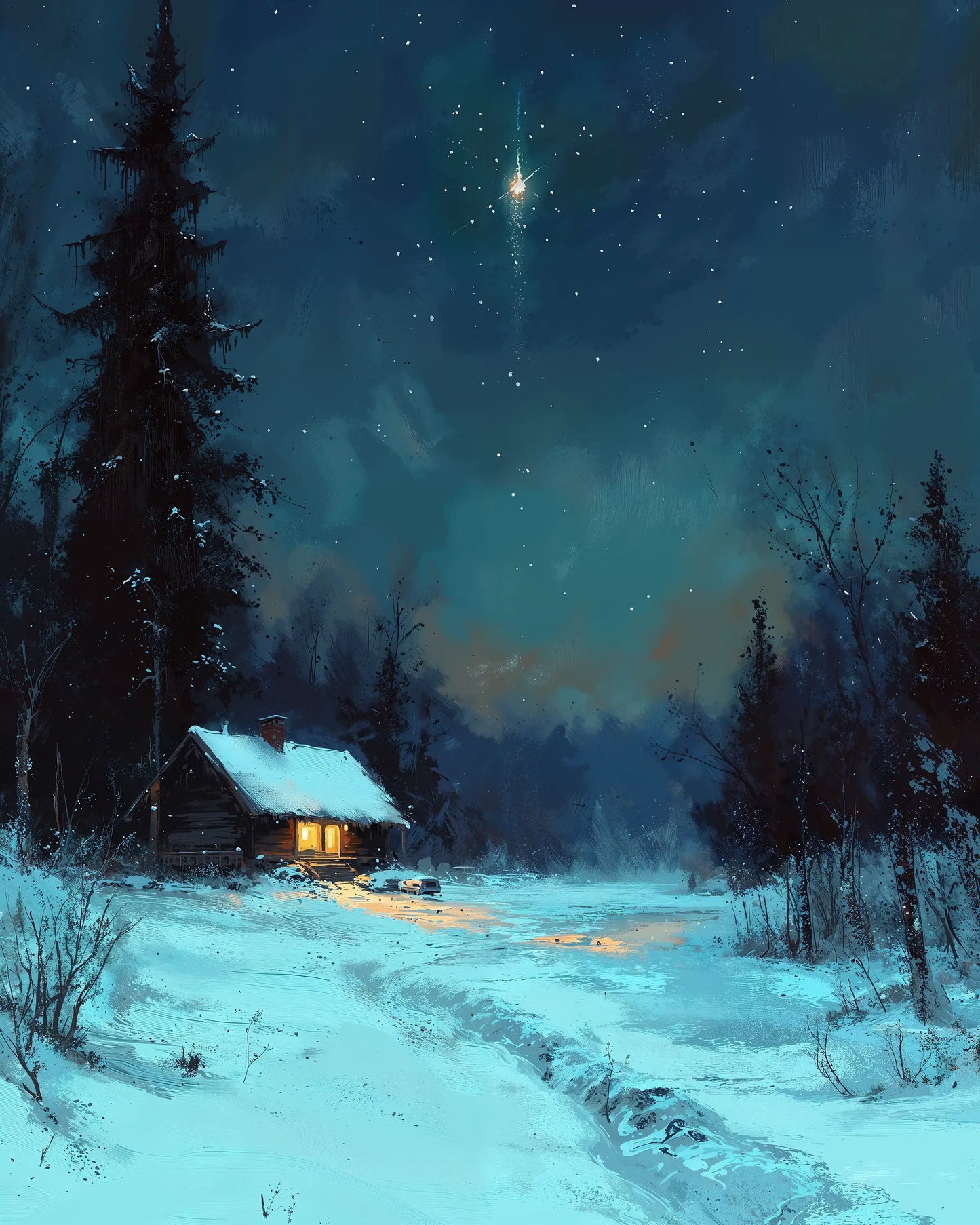 Celestial Torch - Art Academi - Canvas