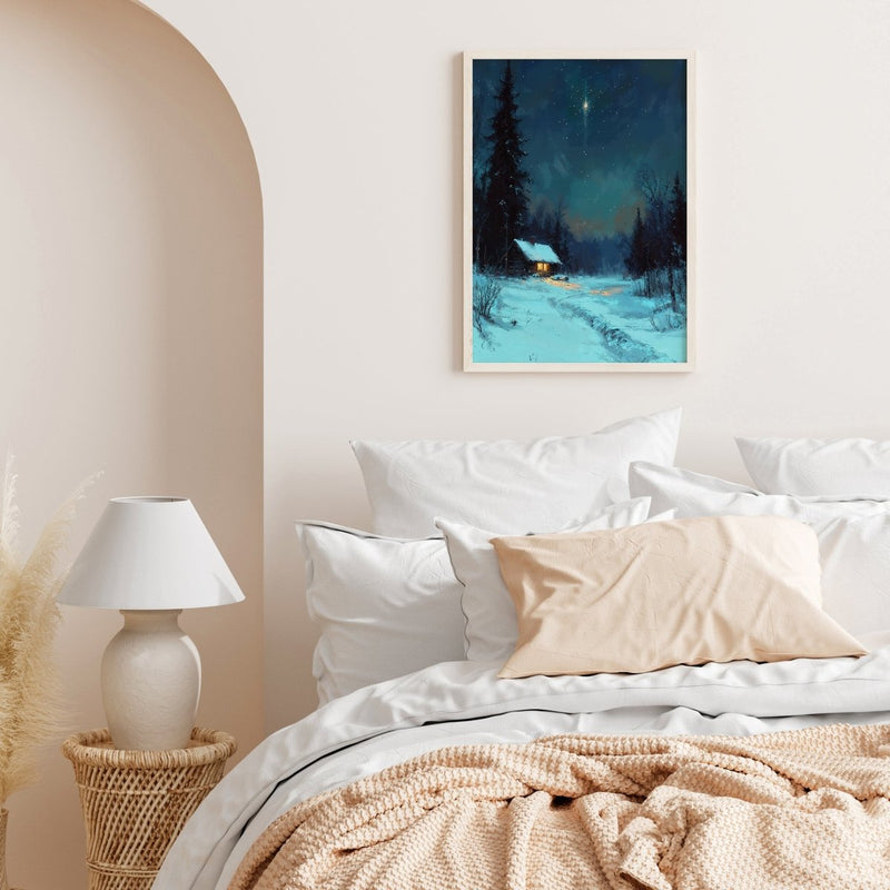 Artwork in Reflective Corner