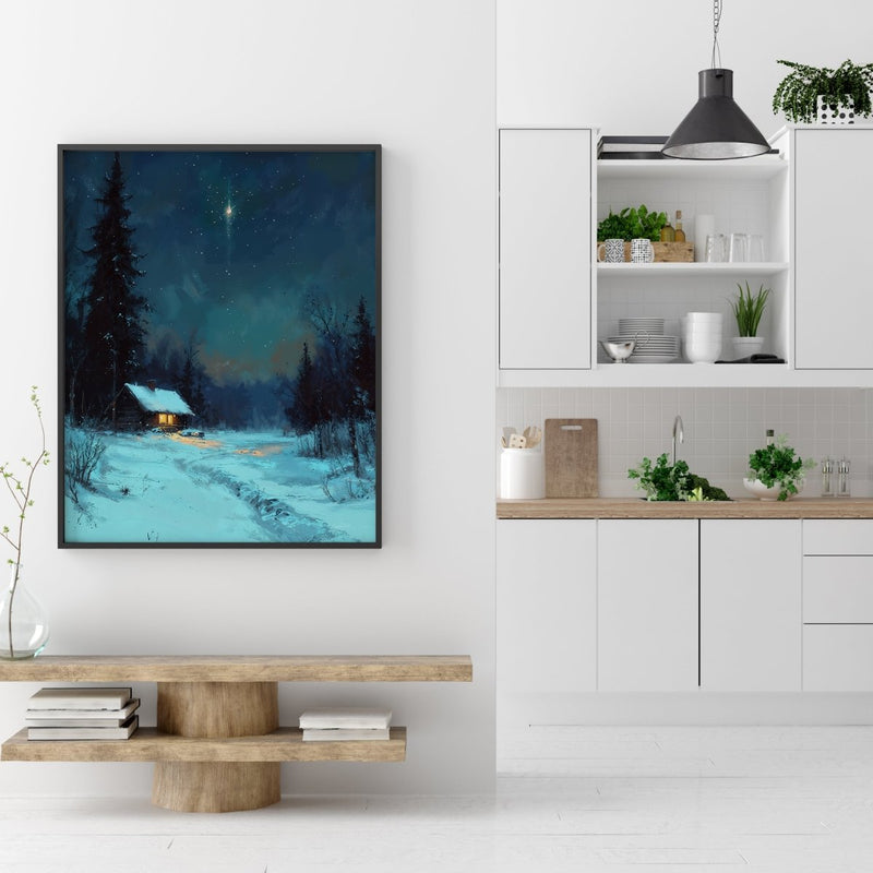 Artwork in Quiet Interior