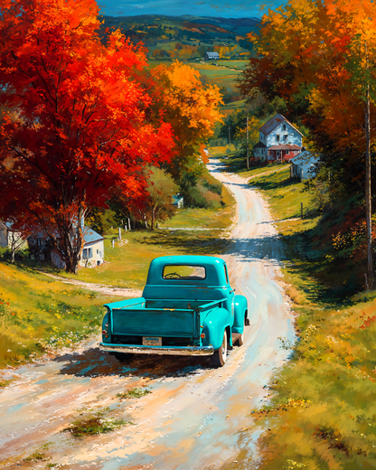 Nebraska's Autumn - Art Academi - Poster