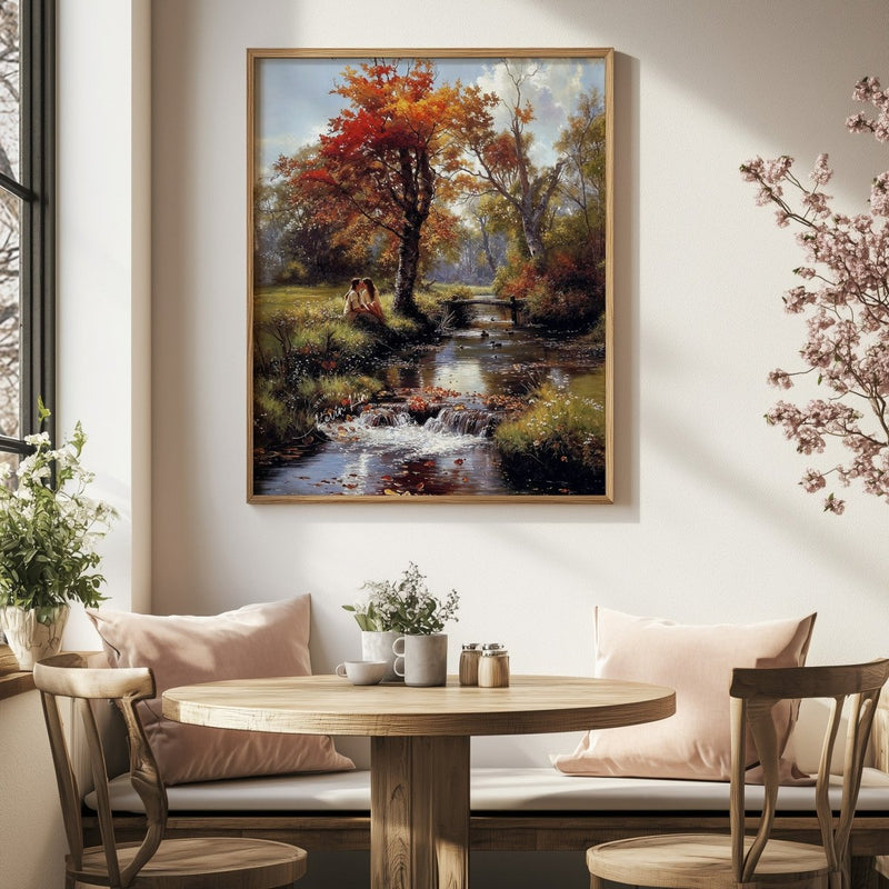 Whispers by the Brook Fine Art Print Detail