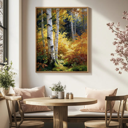 River Birch II - Art Academi - Poster