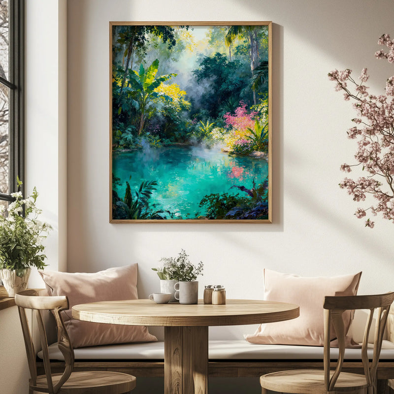 Artwork in Quiet Interior