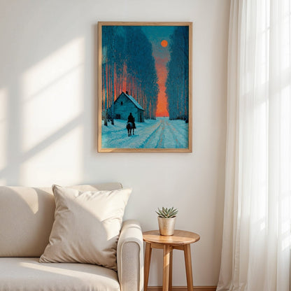 Crimson Moon - Art Academi - Poster