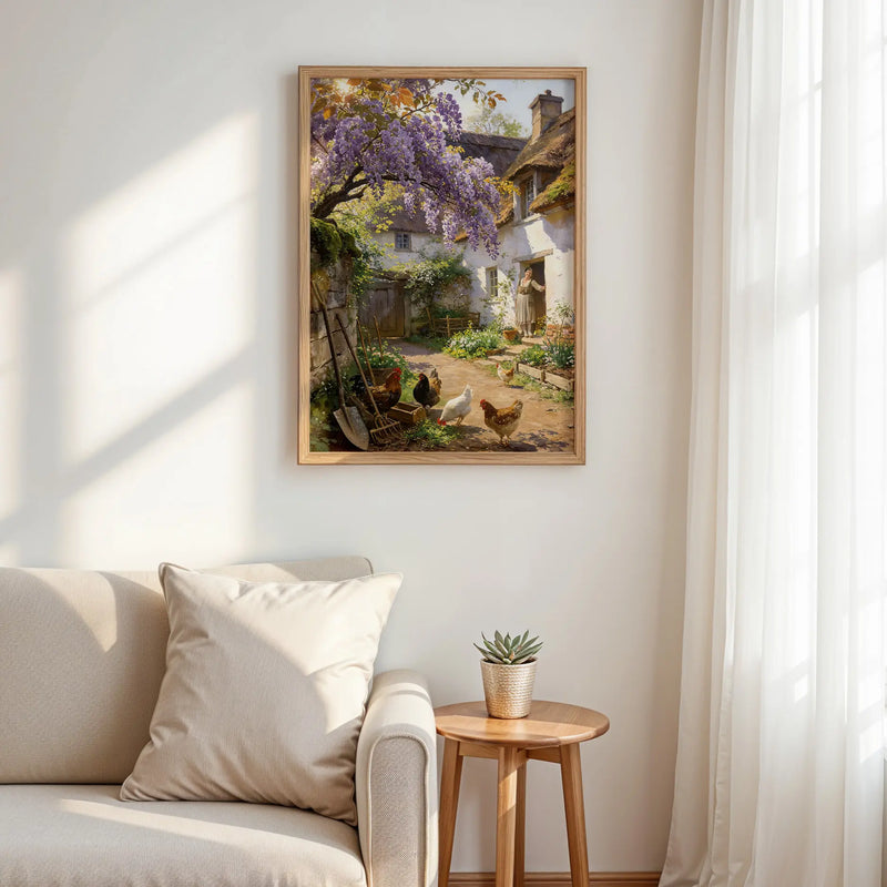Artwork in Quiet Interior