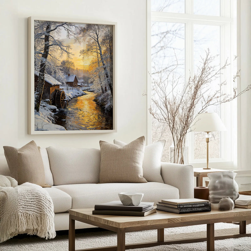 Artwork in Quiet Interior