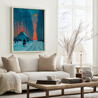 Crimson Moon - Art Academi - Poster