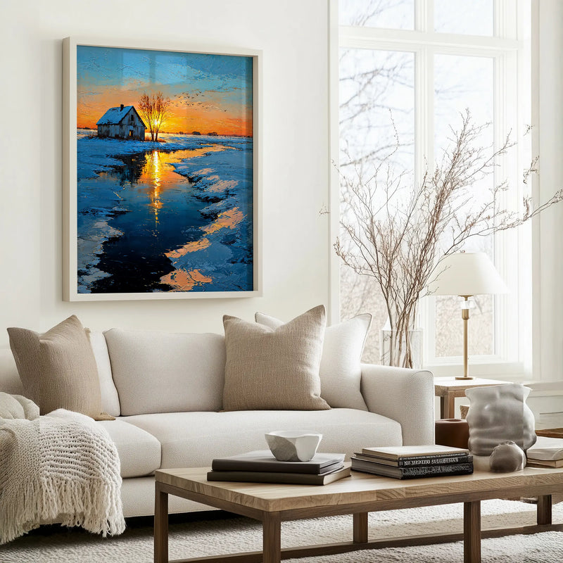 Artwork in Quiet Interior