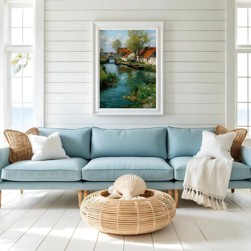 Artwork in Quiet Interior