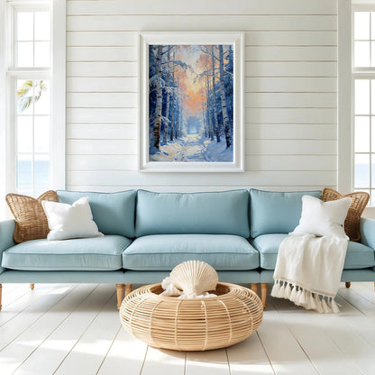 White Depth - Art Academi - Poster