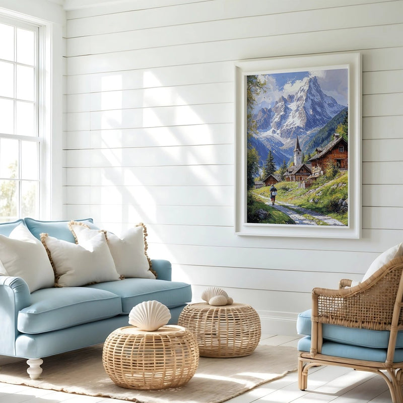 Artwork in Quiet Interior