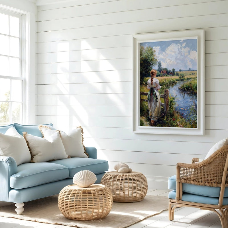 Artwork in Quiet Interior