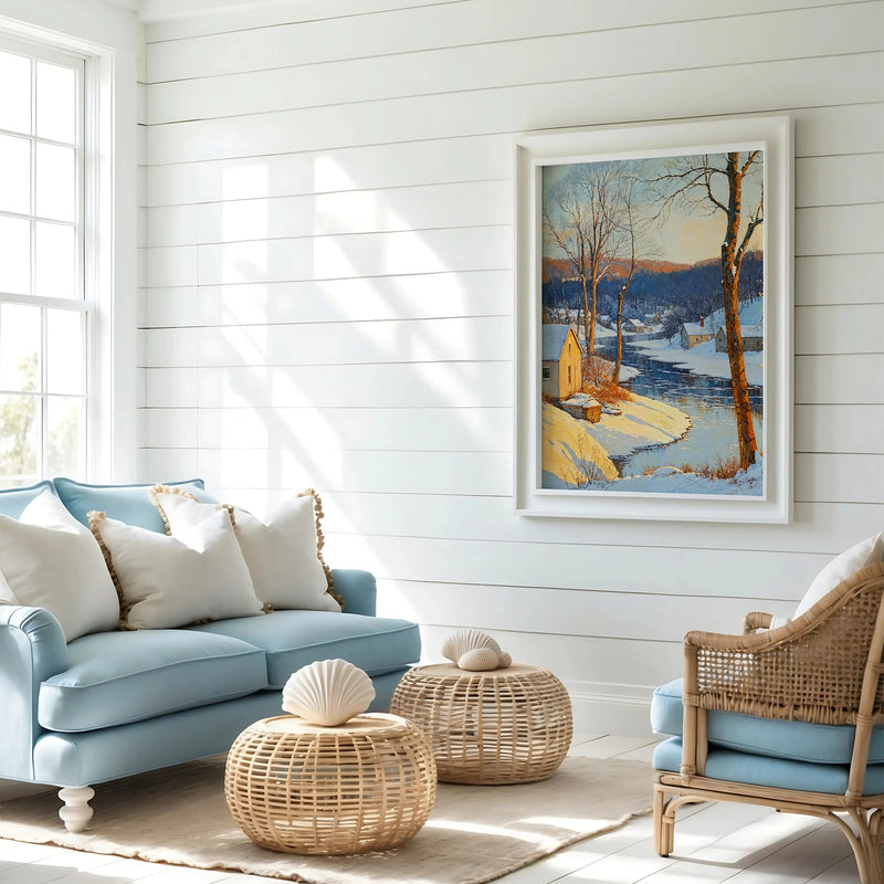 Artwork in Quiet Interior
