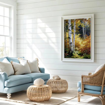 River Birch II - Art Academi - Poster