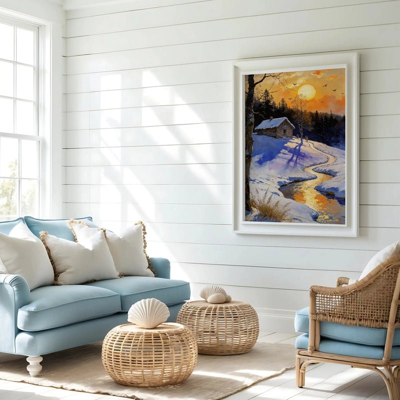 Artwork in Quiet Interior