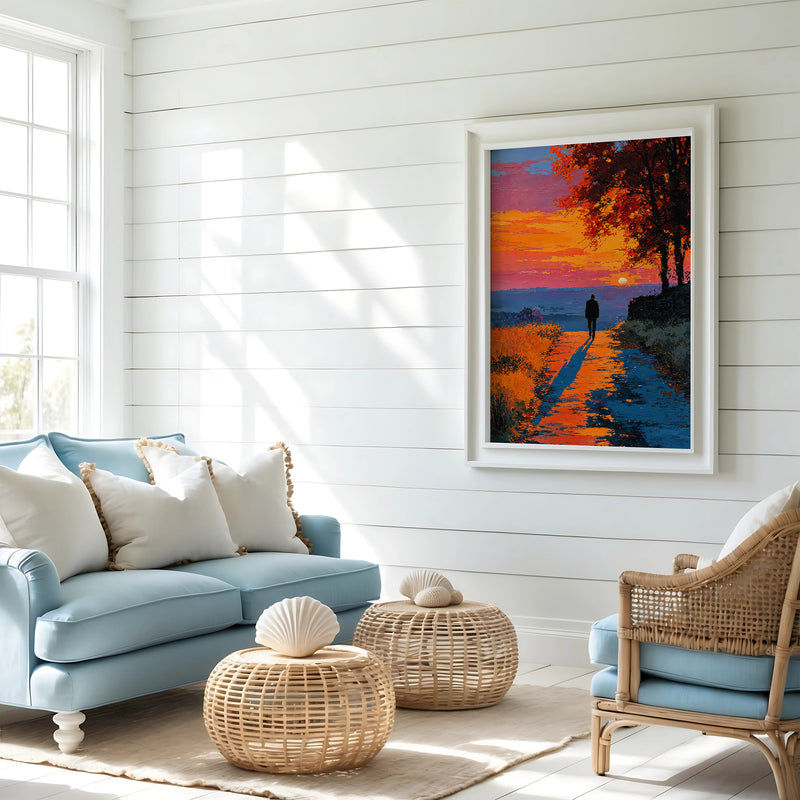 Artwork in Quiet Interior
