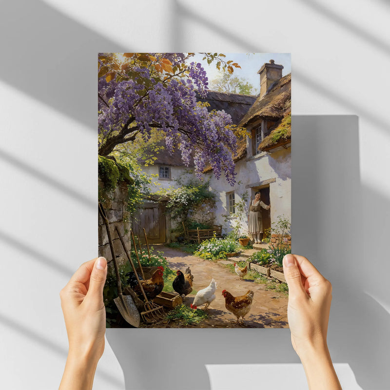 Backyard Fine Art Print Detail