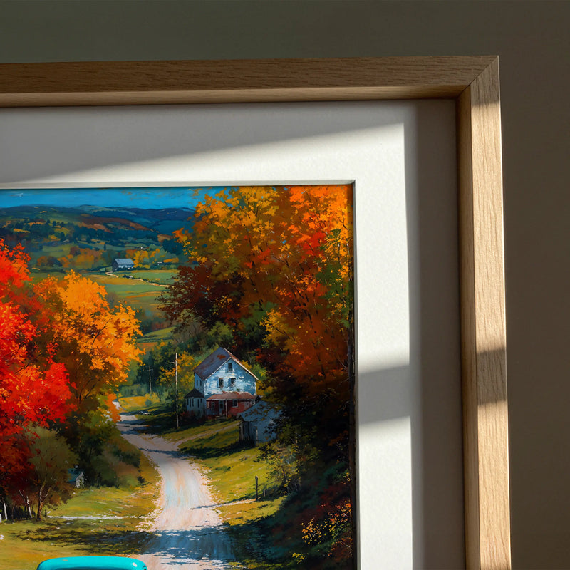 Nebraska's Autumn Fine Art Print Detail