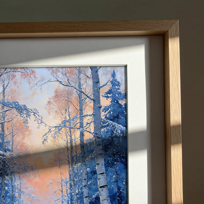 White Depth - Art Academi - Poster