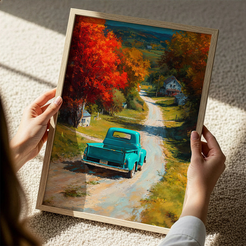Artwork in Reflective Corner