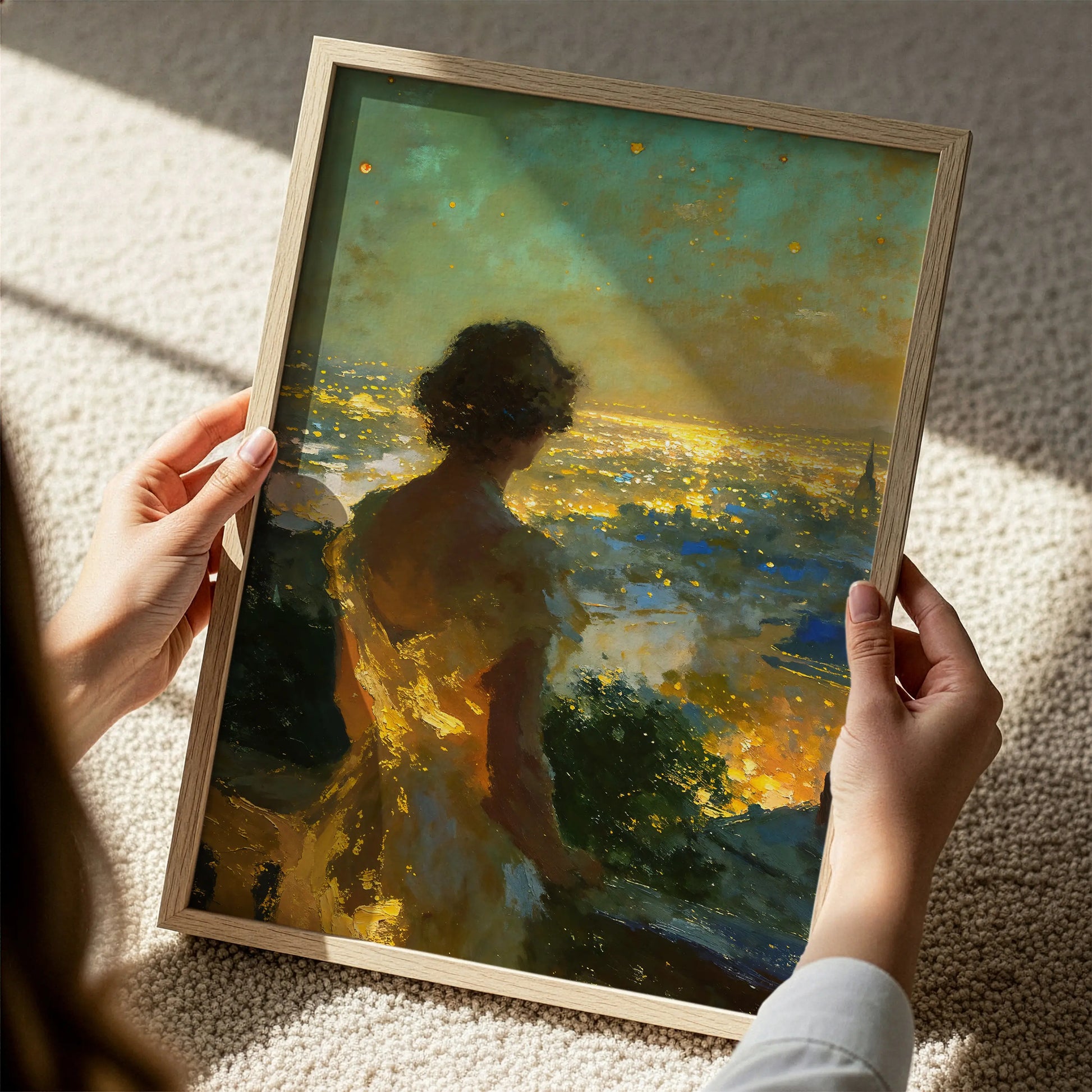City of lights - Art Academi - Canvas