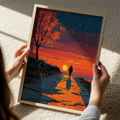 Twilight Cowboy - Art Academi - Poster