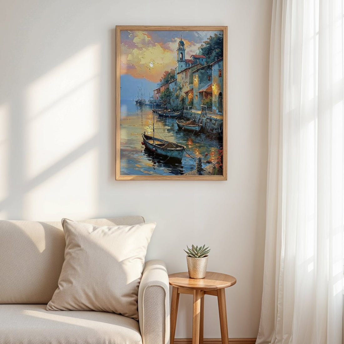 Harbor at Dusk* - Art Academi - Digital Artwork