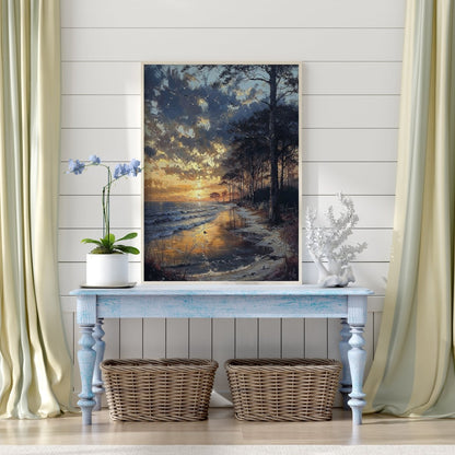 Flight of Sunset - Art Academi - Poster