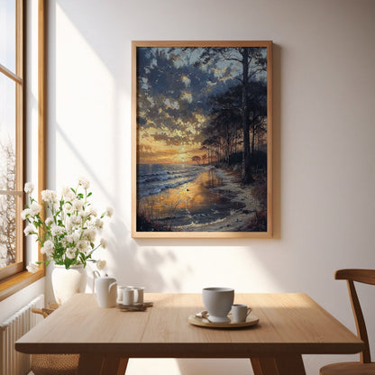 Flight of Sunset - Art Academi - Poster