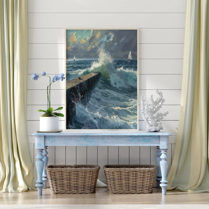 Break of the Tide* - Art Academi - Digital Artwork