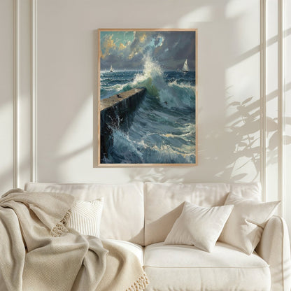 Break of the Tide - Art Academi - Poster