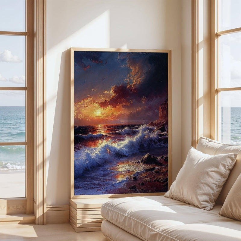 Crimson Tide Fine Art Print Detail