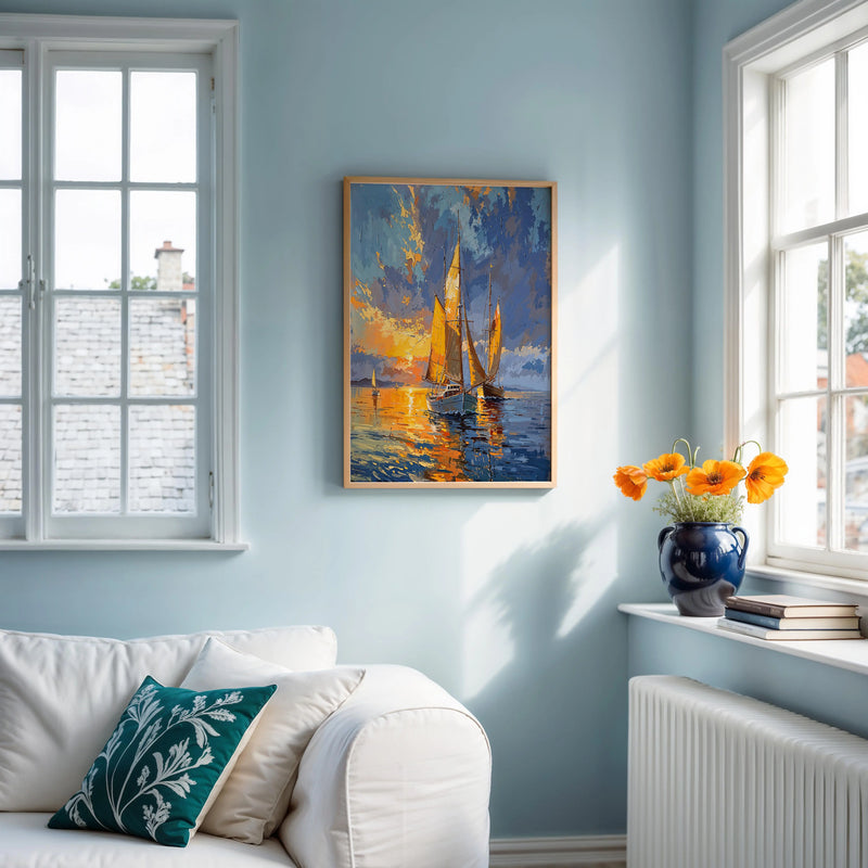 Artwork in Quiet Interior