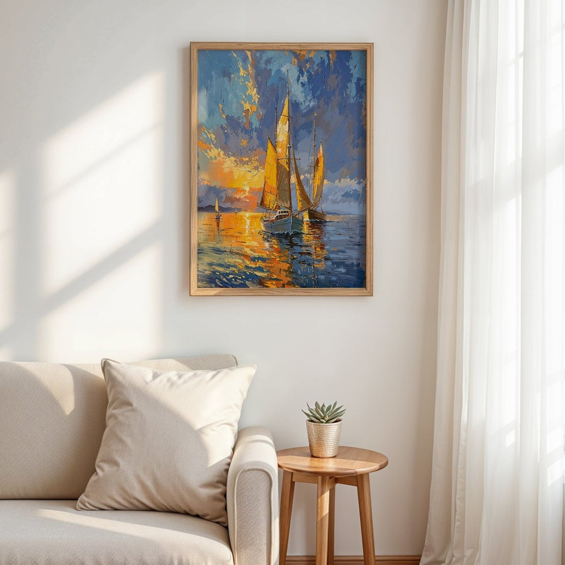 Golden Sails* - Art Academi - Digital Artwork
