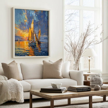 Golden Sails* - Art Academi - Digital Artwork