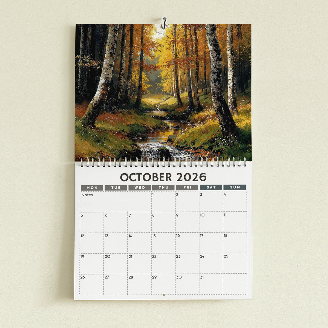 Rythm of Life (2026) - Art Academi - Calendar