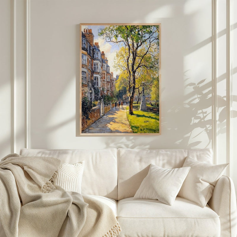 Artwork in Quiet Interior